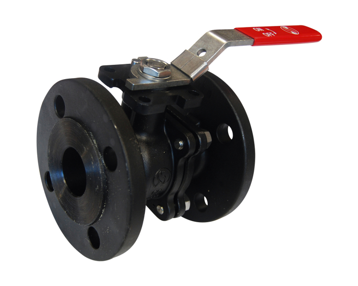 Carbon steel ball valve 793 2 piece body RF ANSI150 1/2''